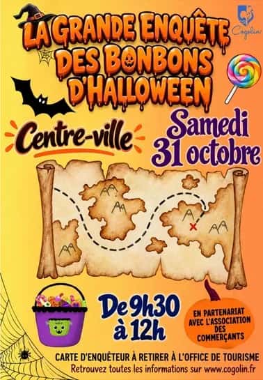 La grande enquête des bonbons d'Halloween